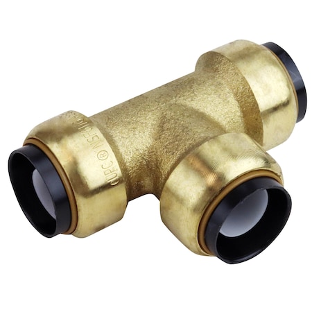 Apollo 3/4 in. Brass Push-to-Connect Tee FSBT34